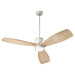 Quorum - 30643-65 - 64``Ceiling Fan - Lurus - Satin Nickel