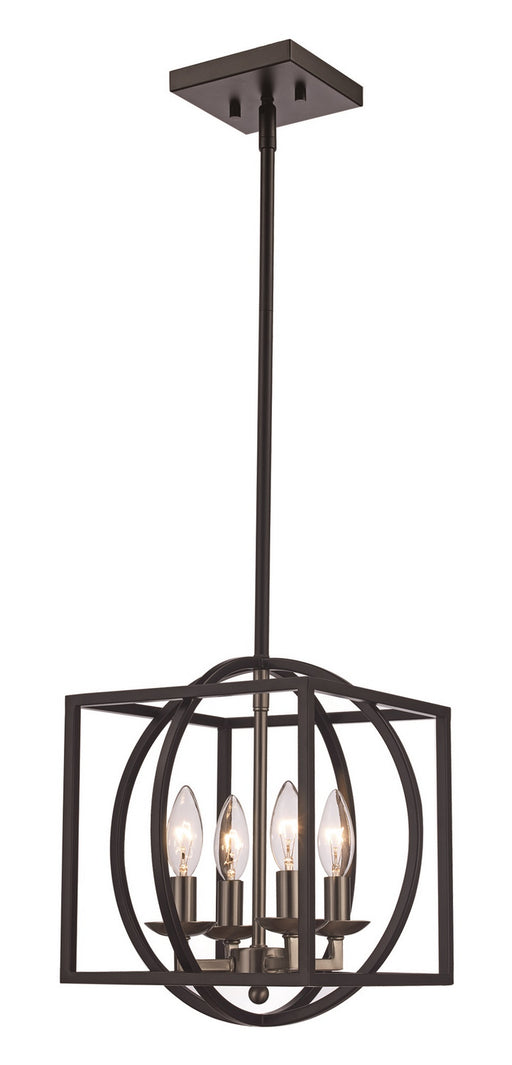 Trans Globe Imports - 11184 BN-BK - Mid. Chandeliers - Candle