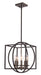 Trans Globe Imports - 11185 BN-BK - Mid. Chandeliers - Candle