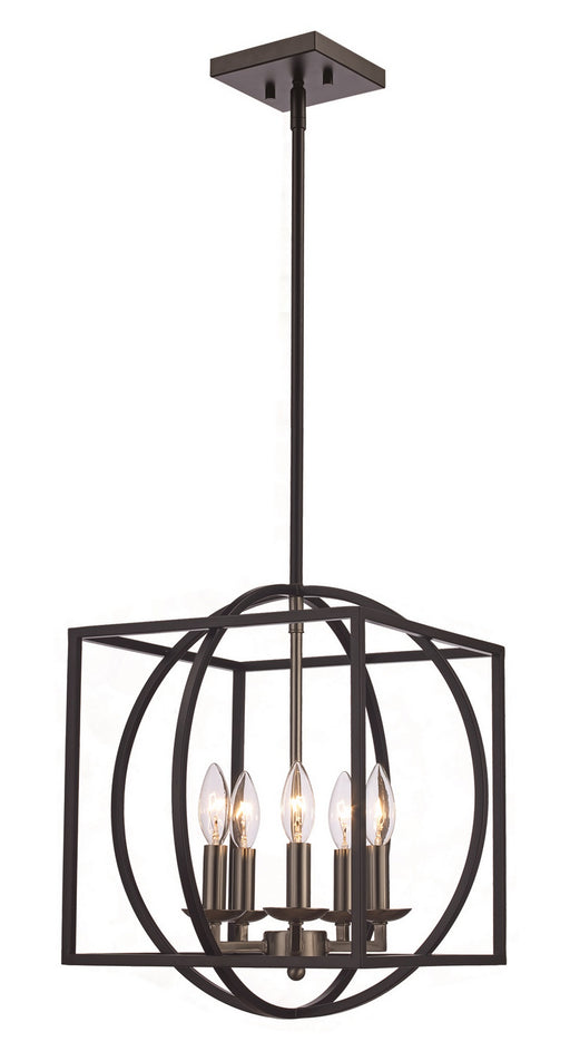 Trans Globe Imports - 11185 BN-BK - Mid. Chandeliers - Candle
