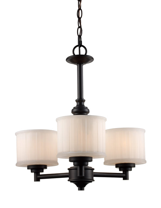 Trans Globe Imports - 70726 ROB - Three Light Chandelier - Cahill - Rubbed Oil Bronze