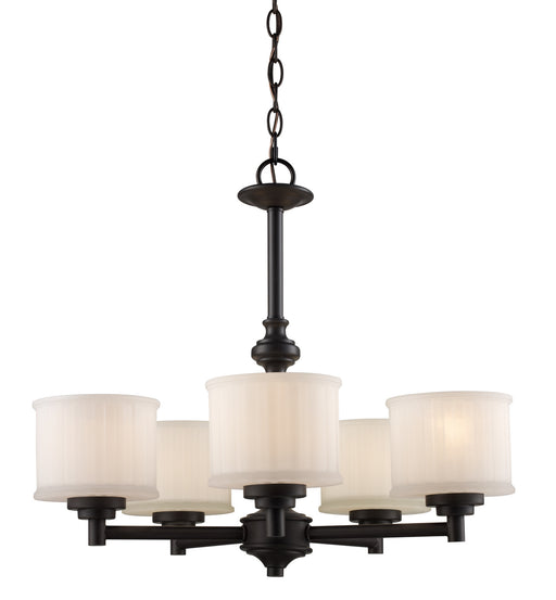 Trans Globe Imports - 70728 ROB - Five Light Chandelier - Cahill - Rubbed Oil Bronze