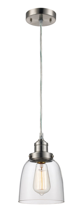 Trans Globe Imports - PND-1081 - One Light Pendant - Jenny - Brushed Nickel