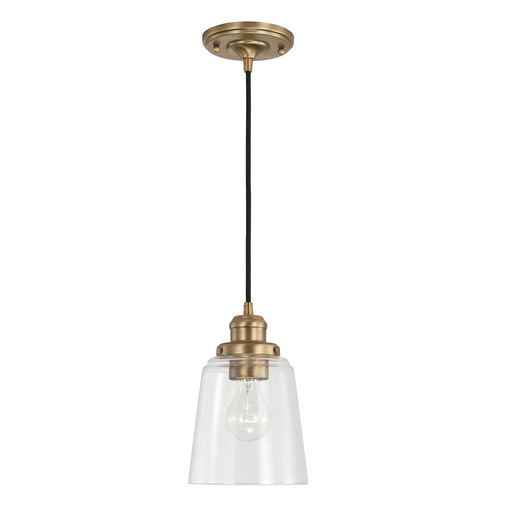 Capital Lighting - 3718AD-135 - One Light Pendant - Independent - Aged Brass