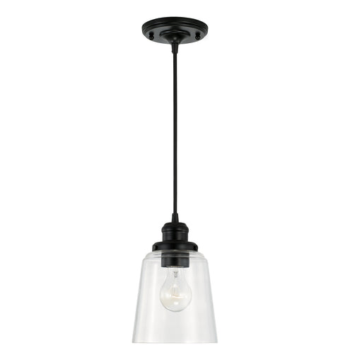 Capital Lighting - 3718MB-135 - One Light Pendant - Independent - Matte Black
