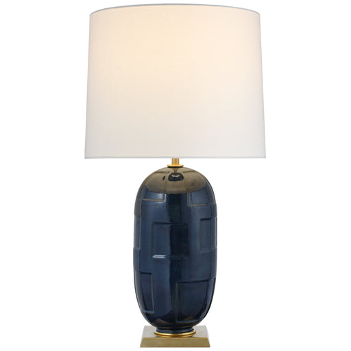 Visual Comfort - TOB 3685MBB-L - LED Table Lamp - Incasso - Mixed Blue Brown