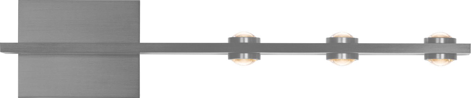 PageOne - PW131318-AL - LED Wall Sconce - Aurora - Brushed Aluminum