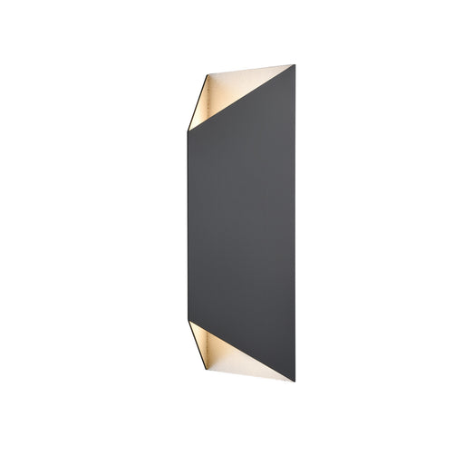 DVI Lighting - DVP43081SS+BK - Two Light Outdoor Wall Sconce - Brecon Outdoor - Stainless Steel and Black
