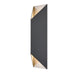 DVI Lighting - DVP43082SS+BK - Two Light Outdoor Wall Sconce - Brecon Outdoor - Stainless Steel and Black