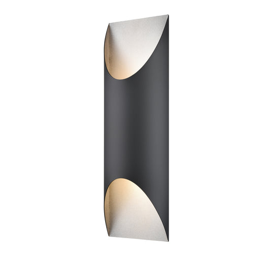 DVI Lighting - DVP43092SS+BK - Two Light Outdoor Wall Sconce - Brecon Outdoor - Stainless Steel and Black