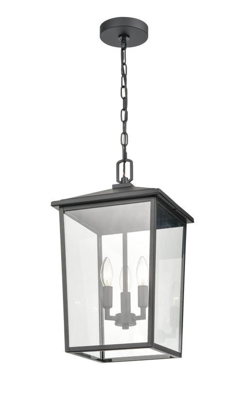 Millennium - 2973-PBK - Three Light Outdoor Hanging Lantern - Fetterton - Powder Coat Black