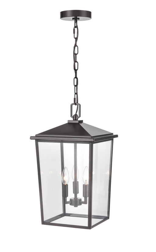 Millennium - 2973-PBZ - Three Light Outdoor Hanging Lantern - Fetterton - Powder Coat Bronze