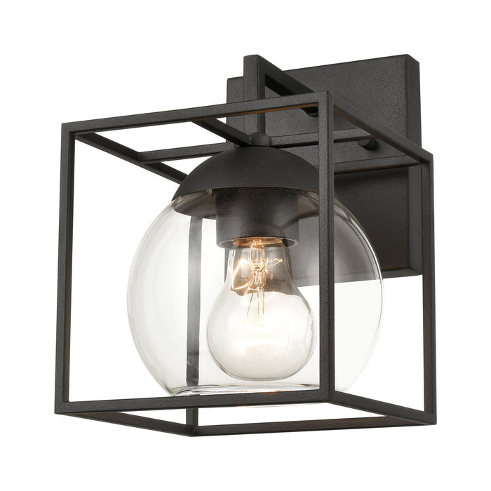 ELK Home - 47320/1 - One Light Wall Sconce - Cubed - Charcoal