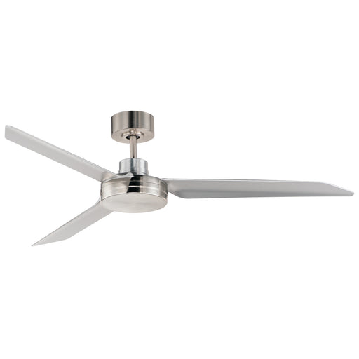 Maxim - 88807SN - 52``Outdoor Ceiling Fan - Ultra Slim - Satin Nickel