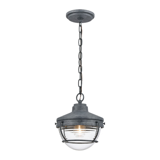 ELK Home - 83425/1 - One Light Hanging Lantern - Eastport - Aged Zinc
