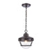 ELK Home - 83435/1 - One Light Hanging Lantern - Eastport - Oil Rubbed Bronze