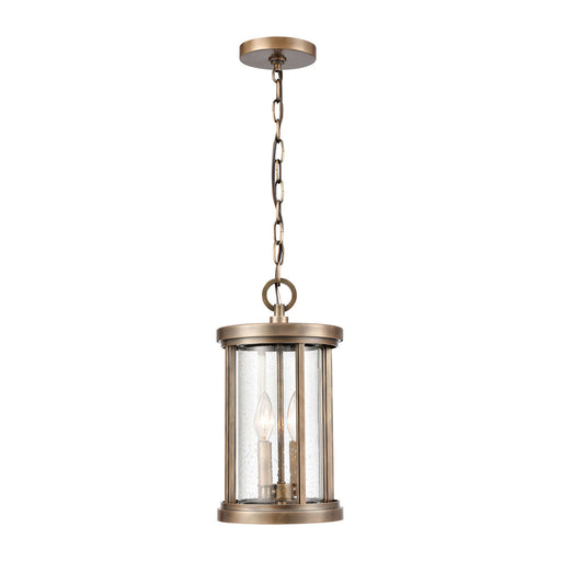 ELK Home - 89395/2 - Two Light Hanging Lantern - Brison - Vintage Brass