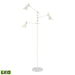 ELK Home - D4537 - Three Light Floor Lamp - Sallert - White