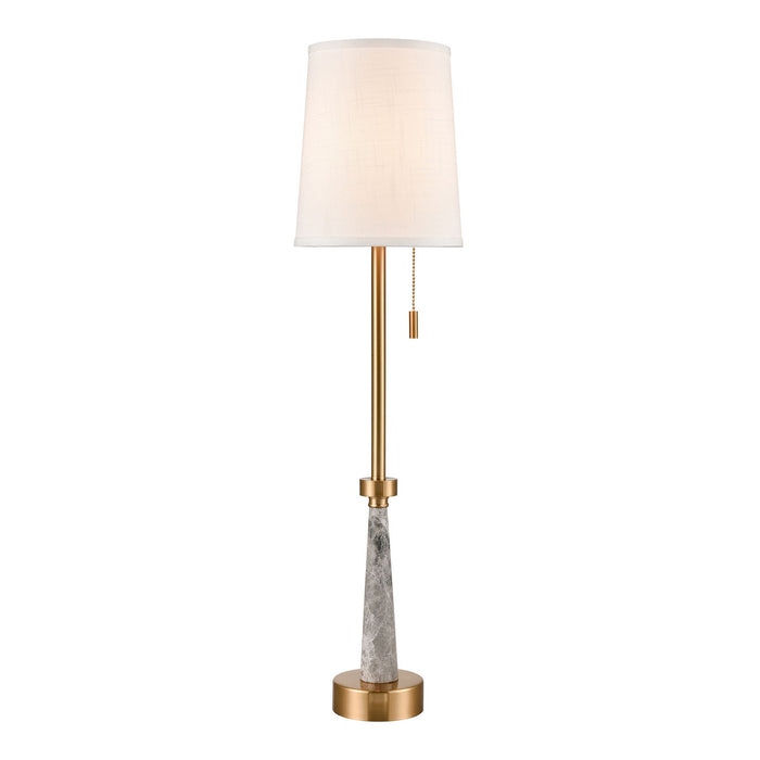 ELK Home - D4682 - One Light Table Lamp - Magda - Gray Marble, Satin Brass, Satin Brass