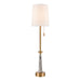 ELK Home - D4682 - One Light Table Lamp - Magda - Gray Marble, Satin Brass, Satin Brass