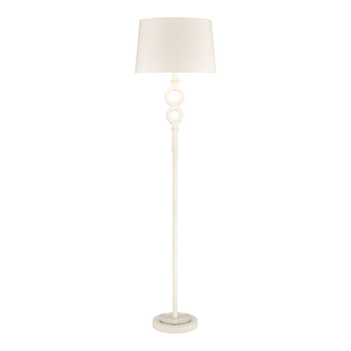 ELK Home - D4698 - One Light Floor Lamp - Hammered Home - White