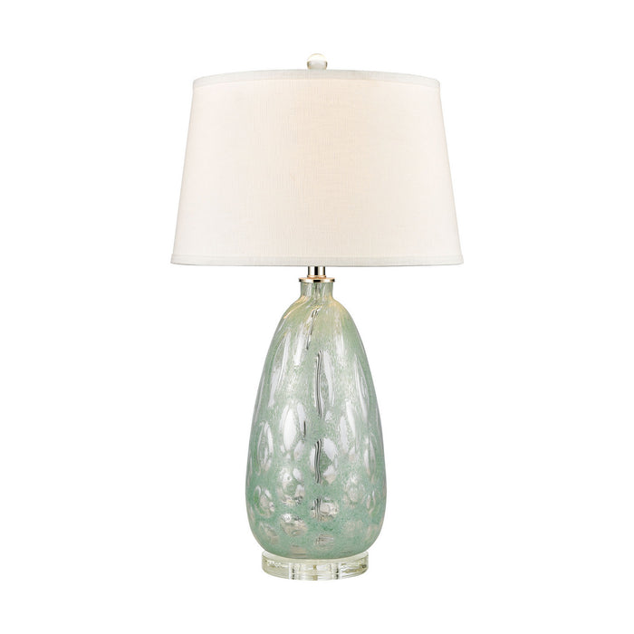ELK Home - D4708 - One Light Table Lamp - Bayside Blues - Mint Bubble Gum, Clear, Clear