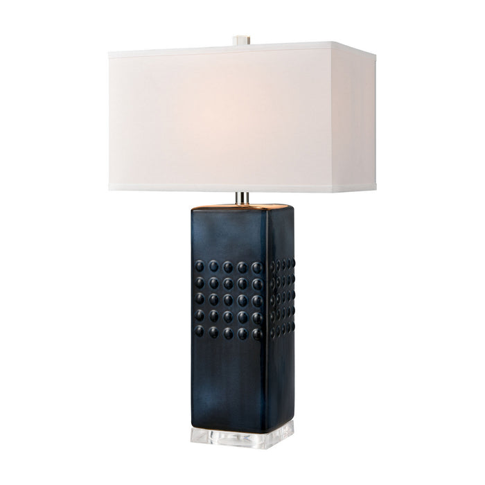 ELK Home - H019-7223 - One Light Table Lamp - Easdale - Midnight Blue, Clear