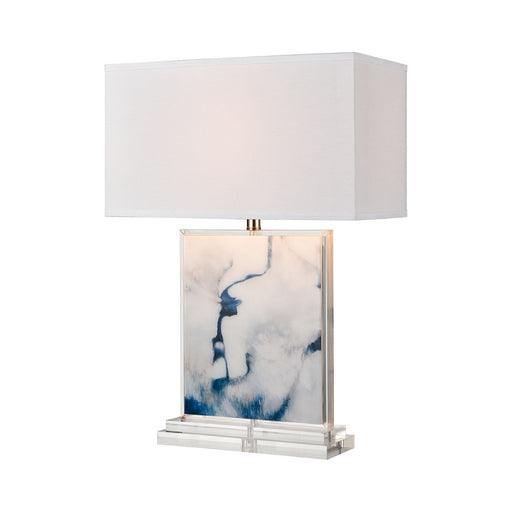 ELK Home - H019-7229 - One Light Table Lamp - Belhaven - Blue, White, Clear