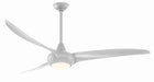Minka Aire - F848-SL - 65``Ceiling Fan - Light Wave - Silver