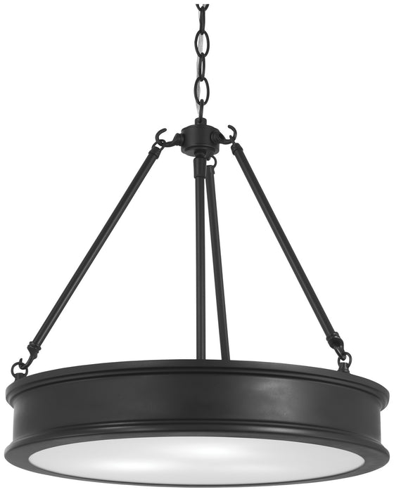 Minka-Lavery - 4173-66A - Three Light Pendant - Harour Point - Coal