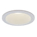 Designers Fountain - EVRT634WH - 6`` Phenolic Coilex Baffle - Incandescent Recess - White