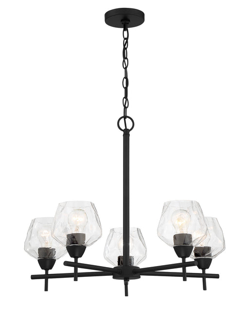 Minka-Lavery - 2175-66A - Five Light Chandelier - Camrin - Coal