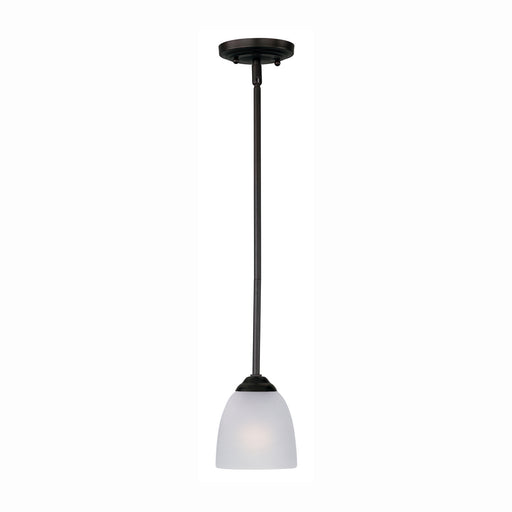 Maxim - 92061FTBK - One Light Mini Pendant - Stefan - Black