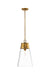 Z-Lite - 2300P12-RB - One Light Pendant - Wentworth - Rubbed Brass