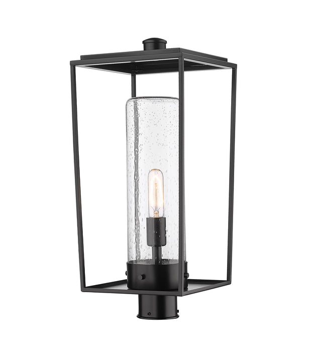 Z-Lite - 594PHBR-BK - One Light Outdoor Post Mount - Sheridan - Black