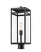 Z-Lite - 596PHBR-BK - One Light Outdoor Post Mount - Nuri - Black