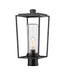 Z-Lite - 594PHMR-BK - One Light Outdoor Post Mount - Sheridan - Black