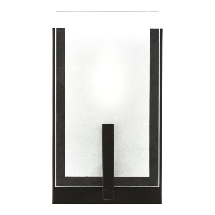 Generation Lighting - 4130801EN-112 - One Light Wall / Bath Sconce - Syll - Midnight Black