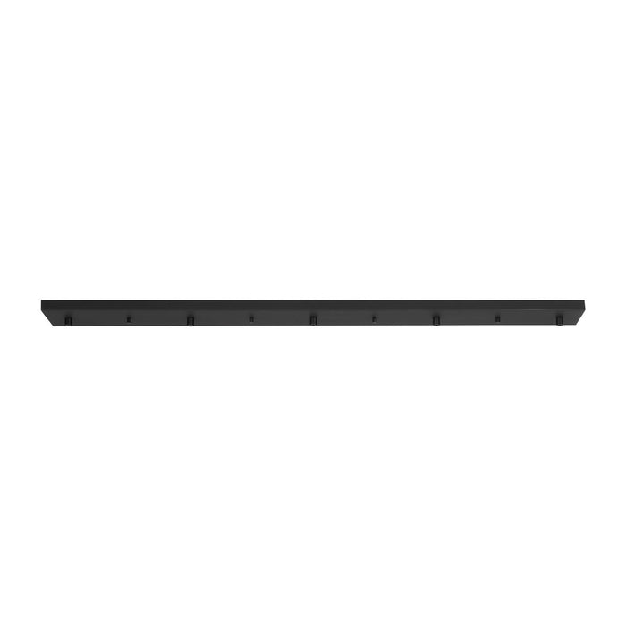 Generation Lighting - 7449605-112 - Five Light Linear Canopy - Multi-Port Canopy - Midnight Black