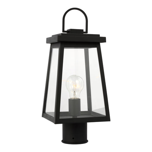 Generation Lighting - 8248401EN3-12 - One Light Outdoor Post Lantern - Founders - Black