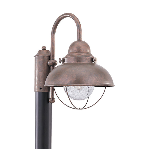 Generation Lighting - 8269EN3-44 - One Light Outdoor Post Lantern - SEBRING - Weathered Copper