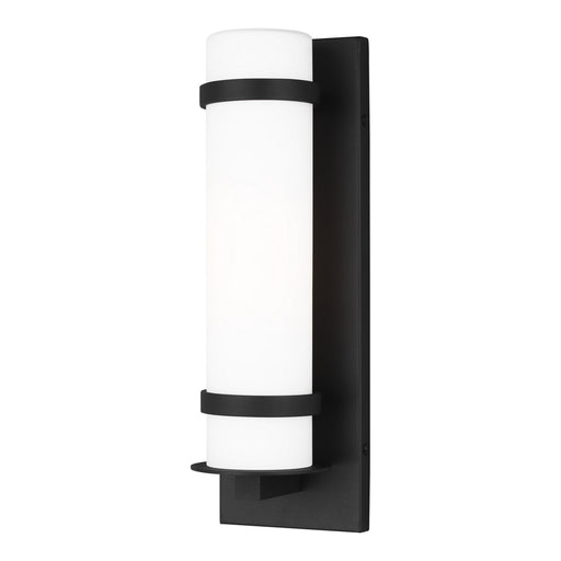 Generation Lighting - 8518301-12 - One Light Outdoor Wall Lantern - Alban - Black
