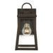 Generation Lighting - 8548401-71 - One Light Outdoor Wall Lantern - Founders - Antique Bronze