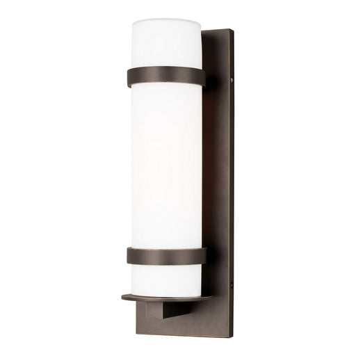 Generation Lighting - 8618301-71 - One Light Outdoor Wall Lantern - Alban - Antique Bronze