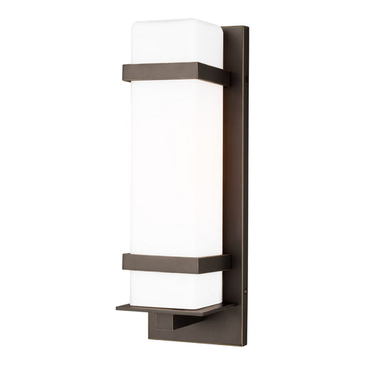 Generation Lighting - 8620701-71 - One Light Outdoor Wall Lantern - Alban - Antique Bronze