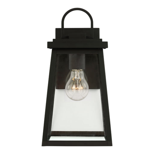 Generation Lighting - 8648401-12 - One Light Outdoor Wall Lantern - Founders - Black