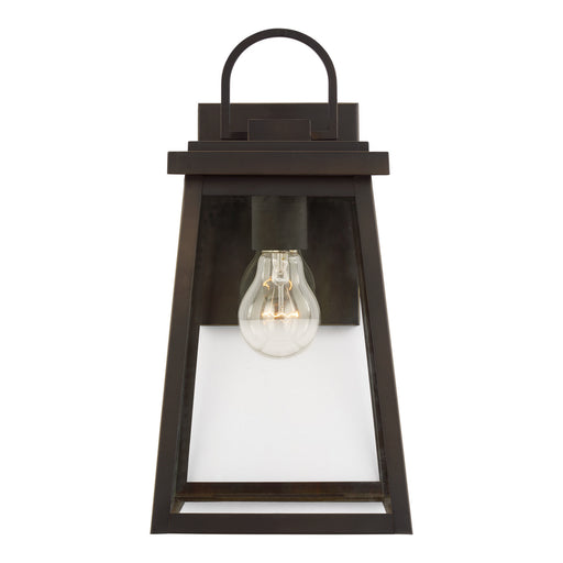 Generation Lighting - 8648401-71 - One Light Outdoor Wall Lantern - Founders - Antique Bronze