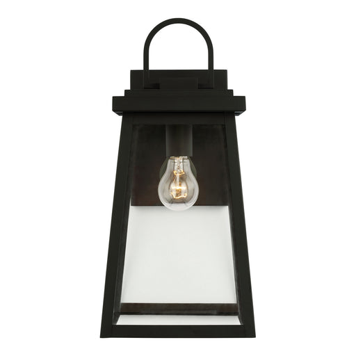 Generation Lighting - 8748401-12 - One Light Outdoor Wall Lantern - Founders - Black