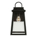Generation Lighting - 8748401-12 - One Light Outdoor Wall Lantern - Founders - Black