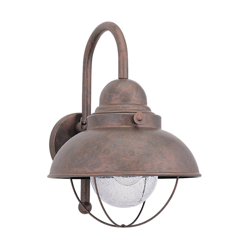 Generation Lighting - 8871EN3-44 - One Light Outdoor Wall Lantern - SEBRING - Weathered Copper